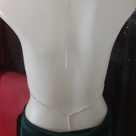 COPY - 🔥NEW rhinestone crystal body/belly chain b - Picture 3 of 6